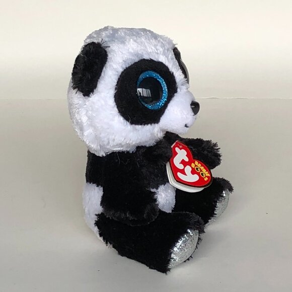 Ty Small Size New w/ Tag Beanie Boos Bamboo Panda 6" - Picture 4 of 10